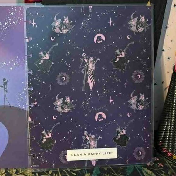 Happy Planner Classic Disney Nightmare before Christmas Cover W/discs - Picture 6 of 6